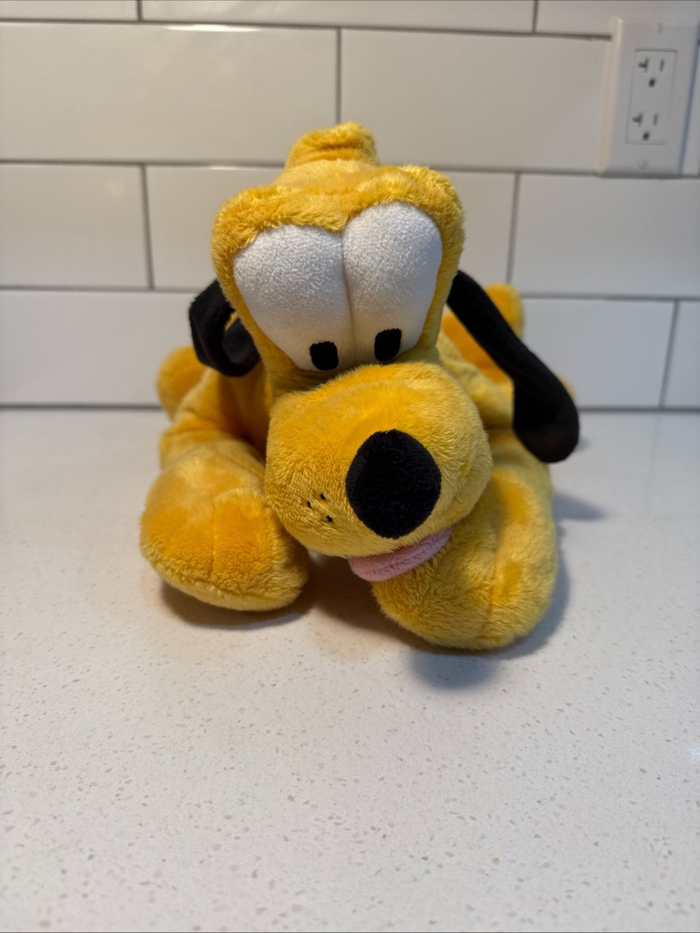 Disney Pluto Yellow Plush Dog Toy